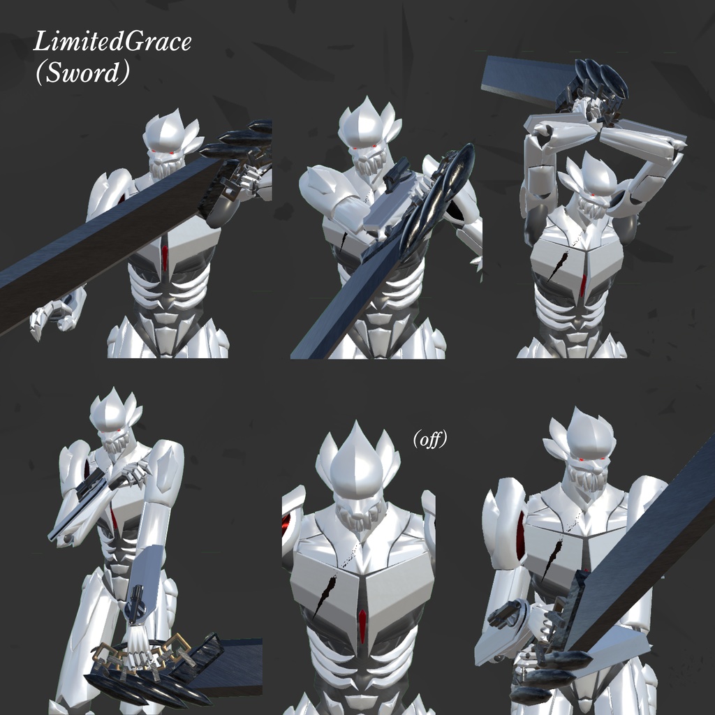 【オリジナル3Dモデル】SLASH【VRChat想定】