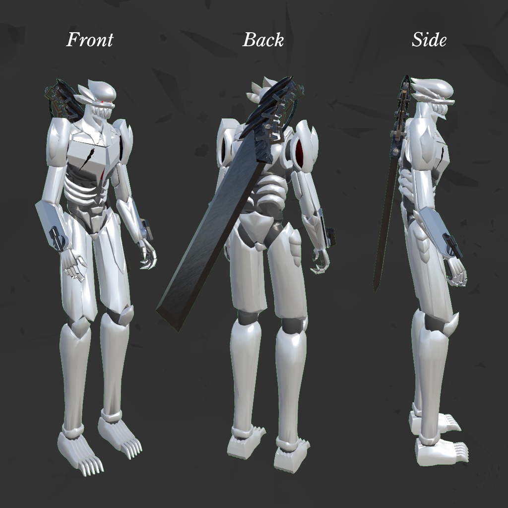 【オリジナル3Dモデル】SLASH【VRChat想定】