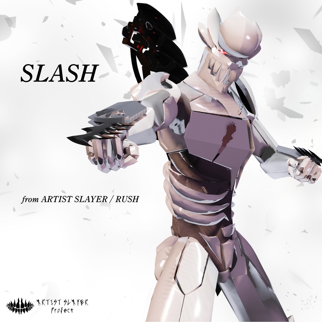 【オリジナル3Dモデル】SLASH【VRChat想定】