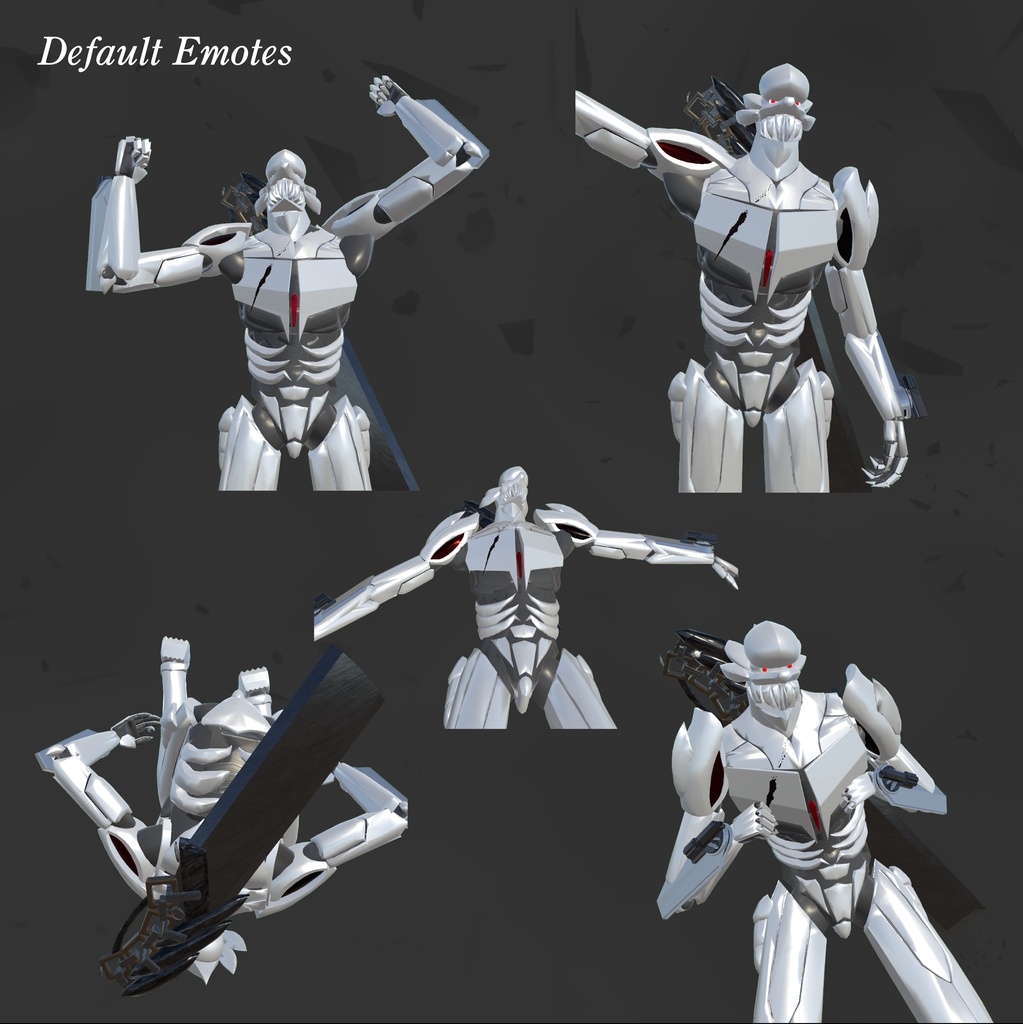 【オリジナル3Dモデル】SLASH【VRChat想定】