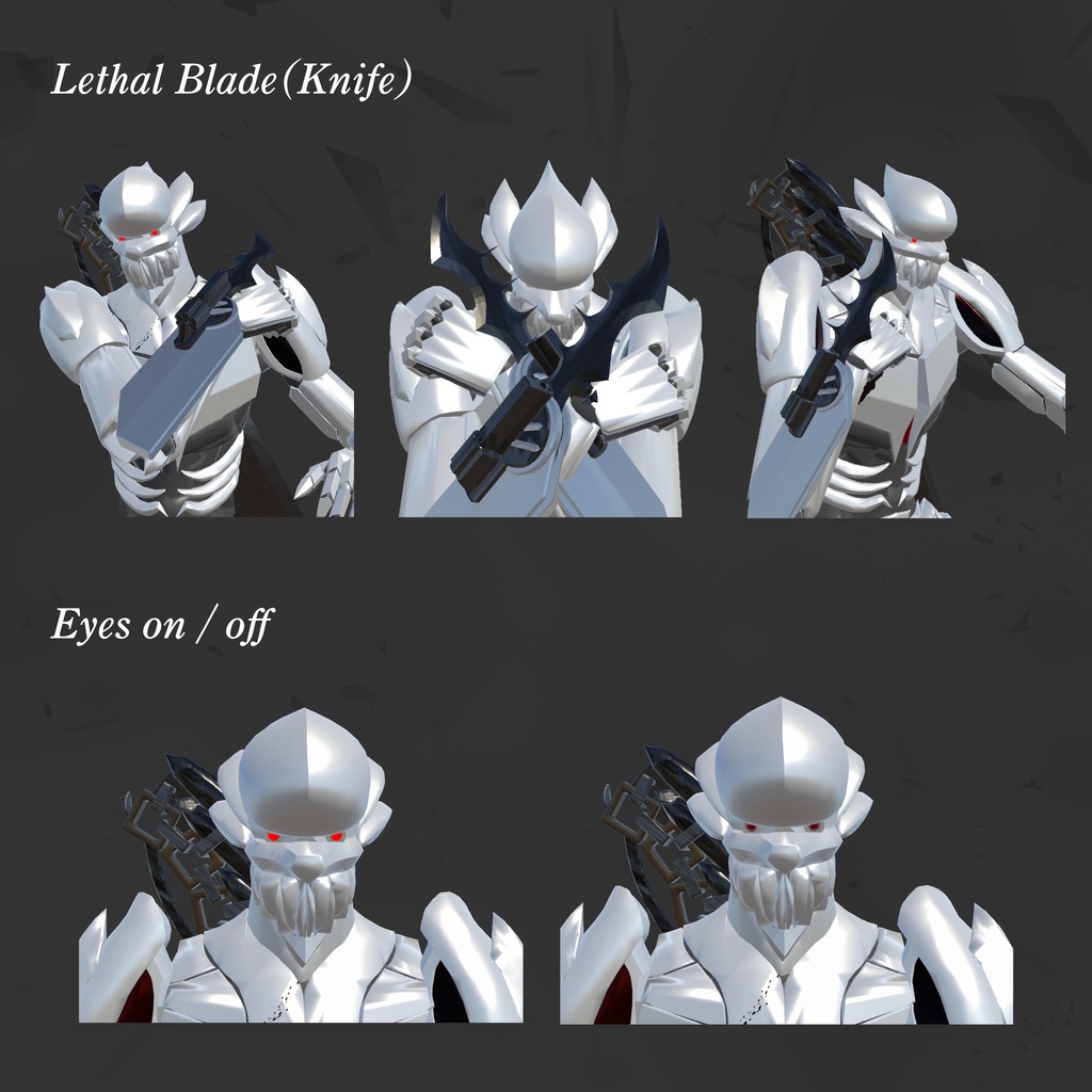 【オリジナル3Dモデル】SLASH【VRChat想定】