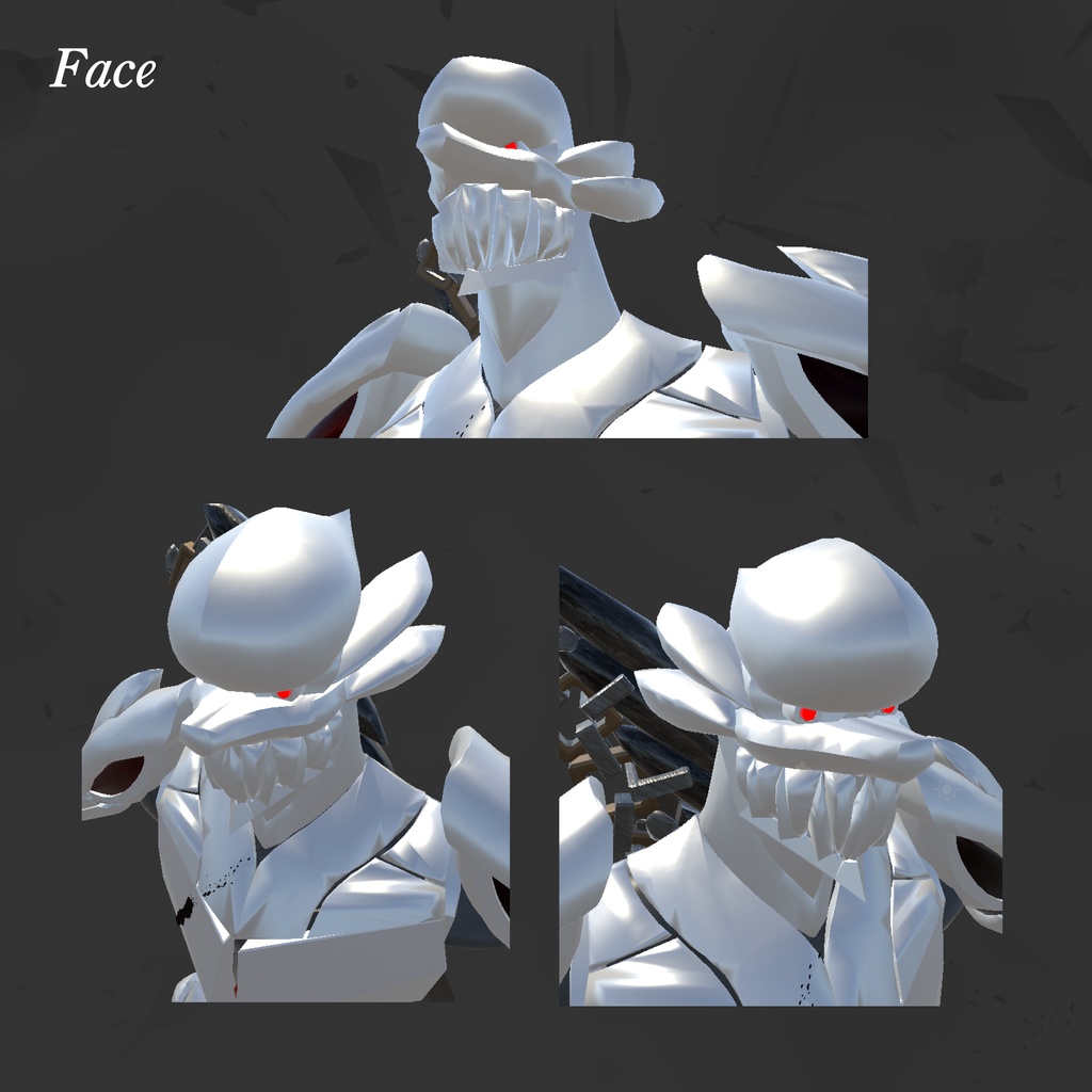 【オリジナル3Dモデル】SLASH【VRChat想定】