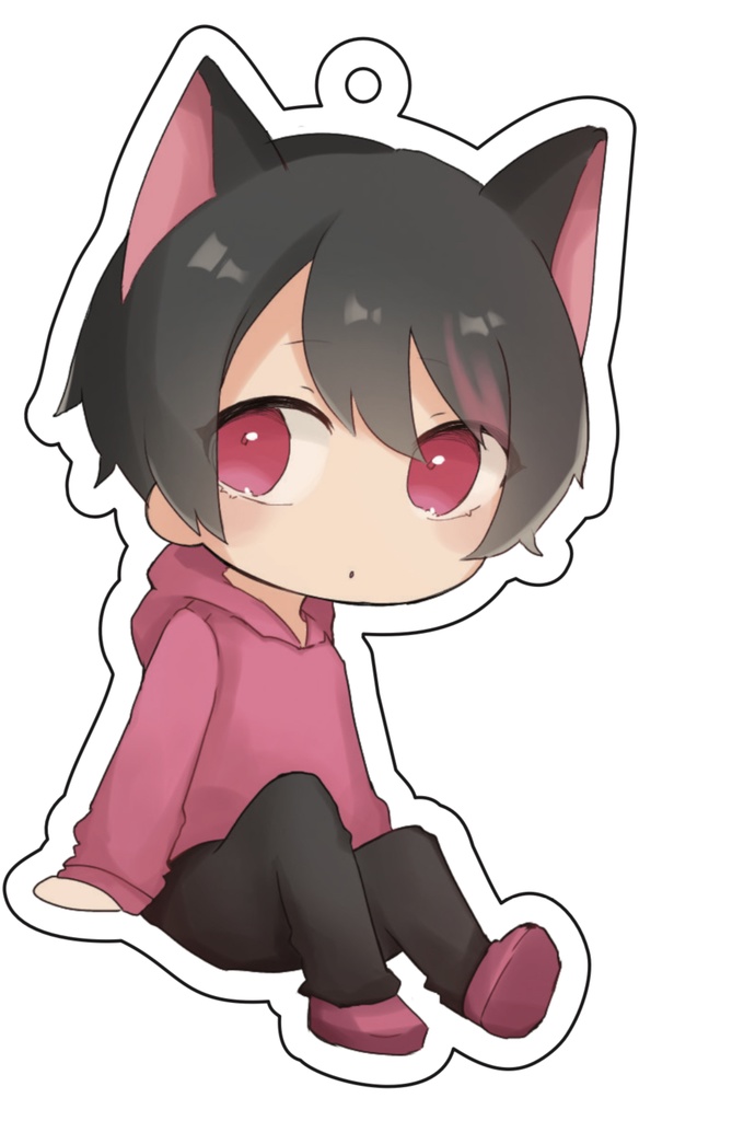 誕生日限定　オリジナルアクキー(瞬きくん)