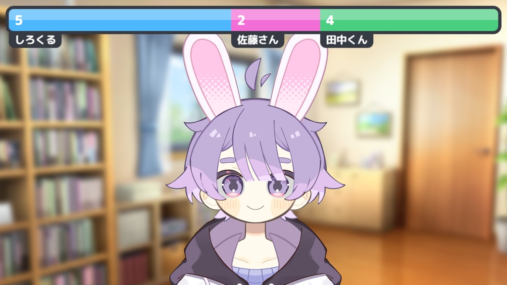 対決用スコアカウンター(OBS配信用)