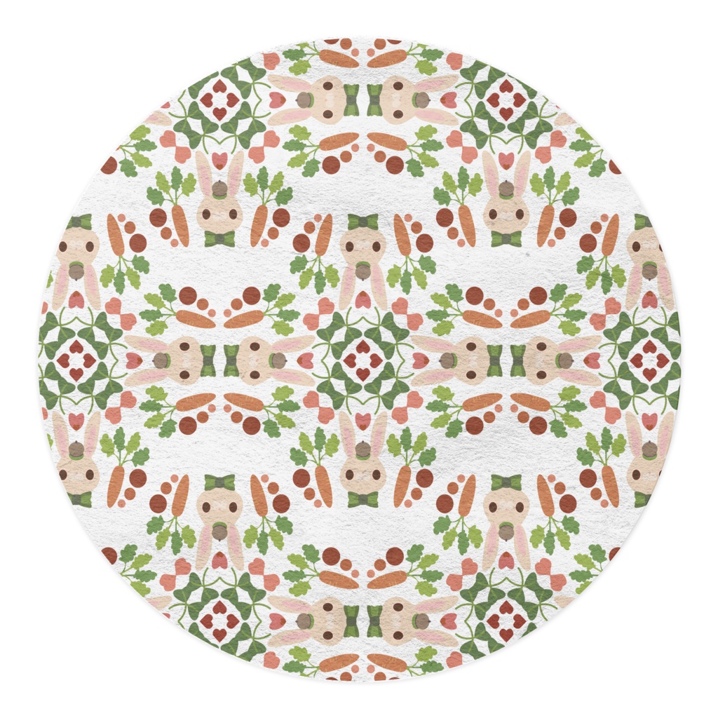 うさちゃんマステ。【15㎜巾5m】