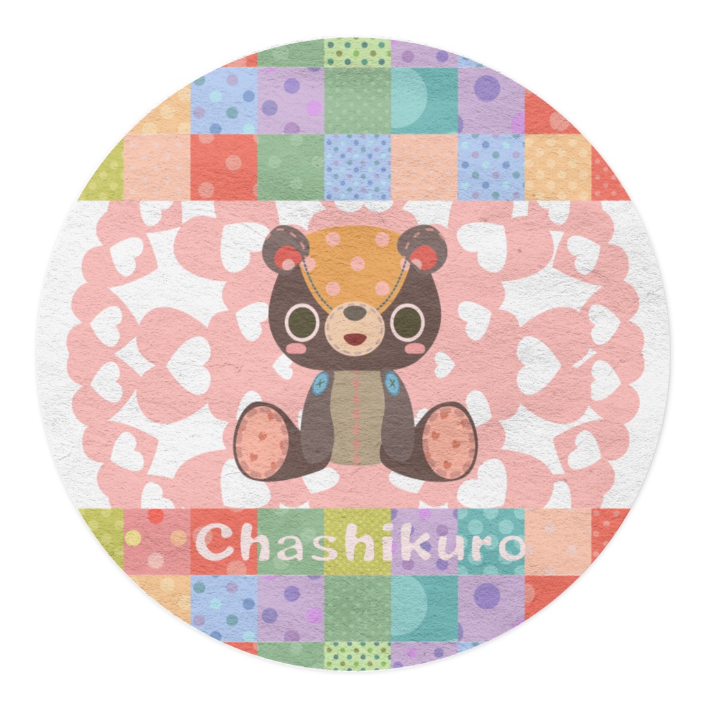 くまちゃんマスキングテープ。其の1【15㎜巾5m】