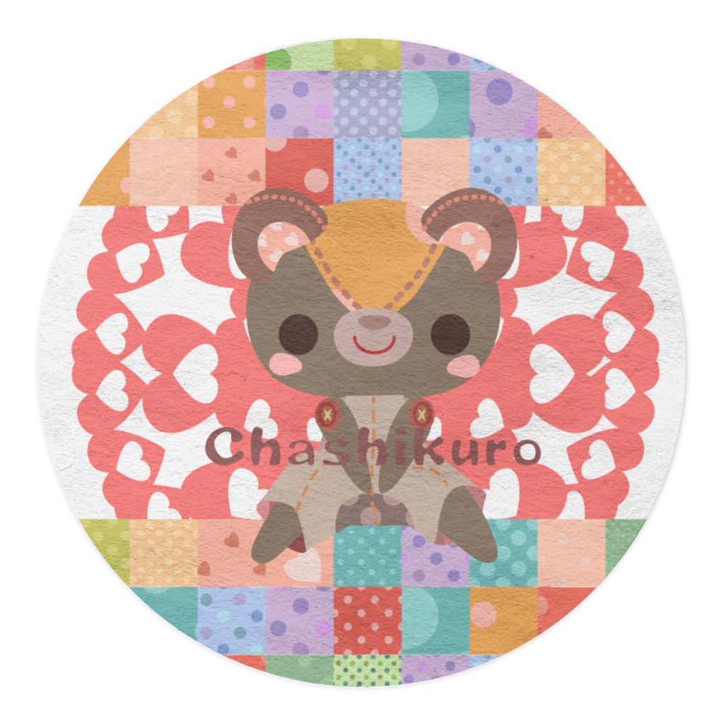 くまちゃんマスキングテープ。其の2【15㎜巾5m】