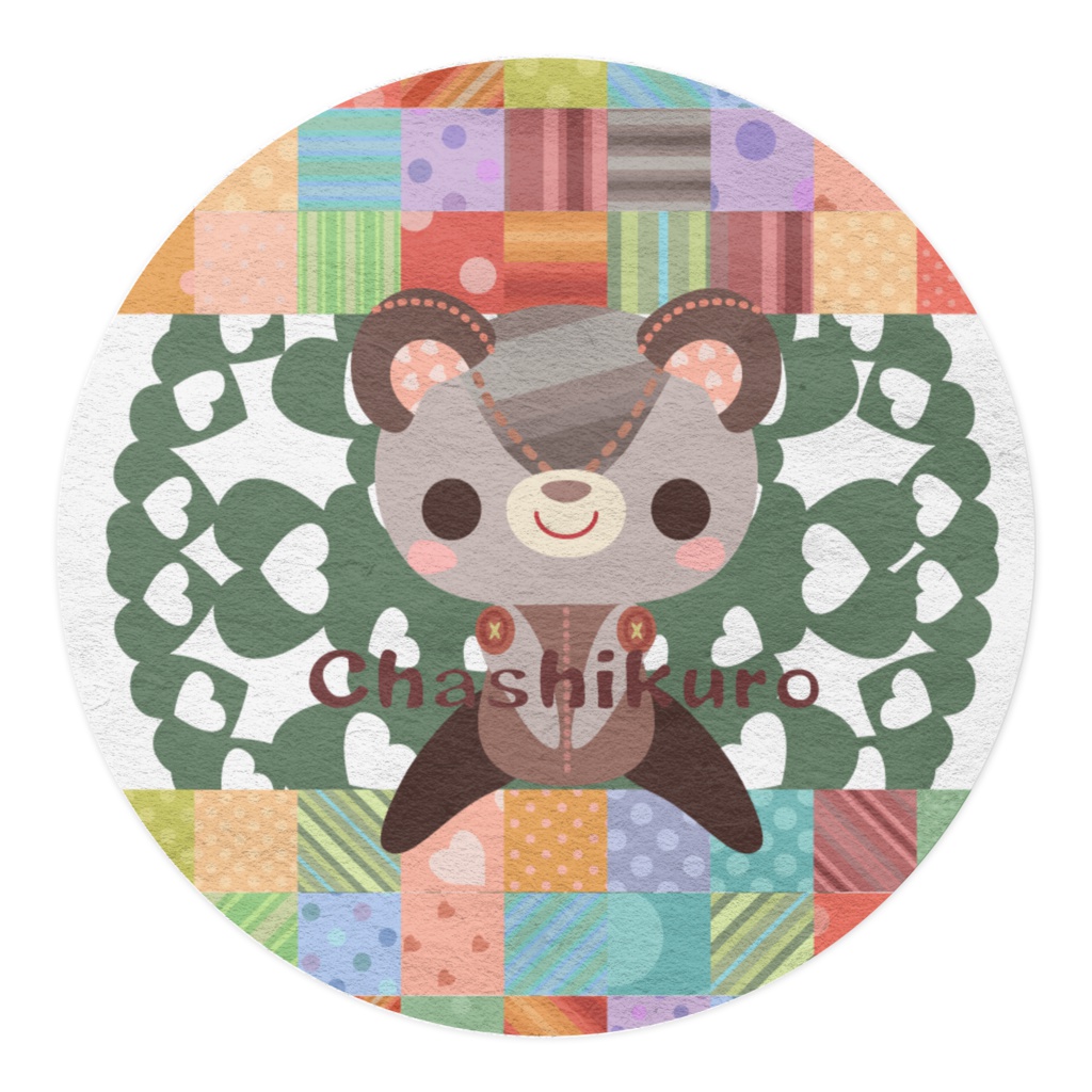 くまちゃんマスキングテープ。其の3【15㎜巾5m】