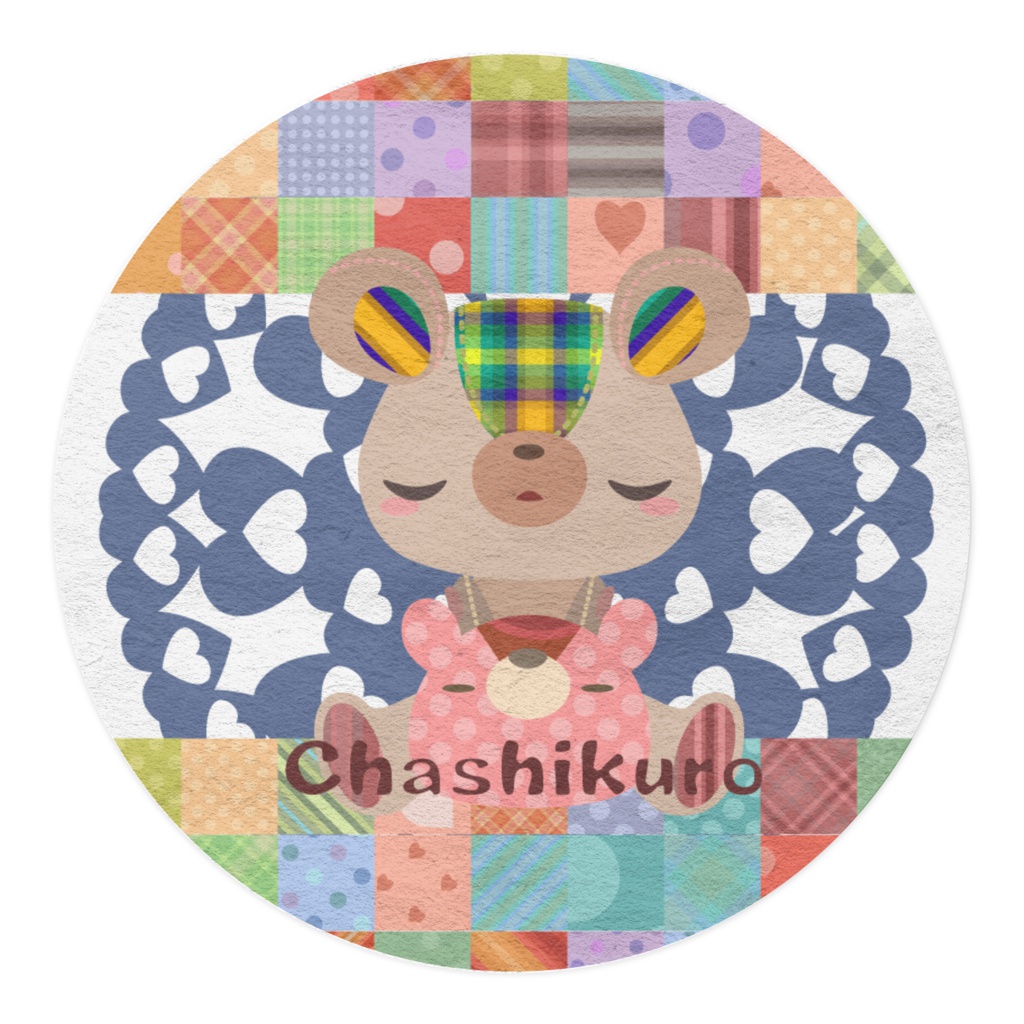 くまちゃんマスキングテープ。其の4【15㎜巾5m】