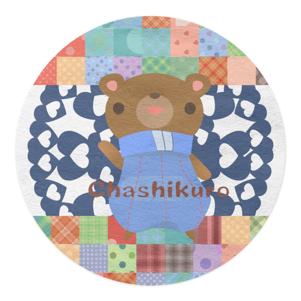 くまちゃんマスキングテープ。其の7【15㎜巾5m】