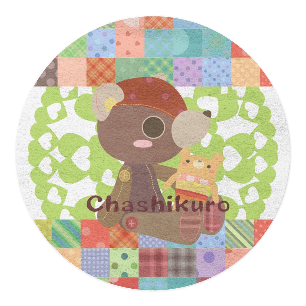 くまちゃんマスキングテープ。其の8【15㎜巾5m】