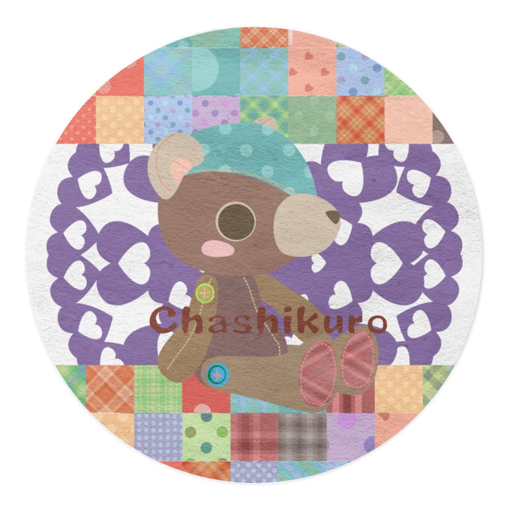 くまちゃんマスキングテープ。其の10【15㎜巾5m】