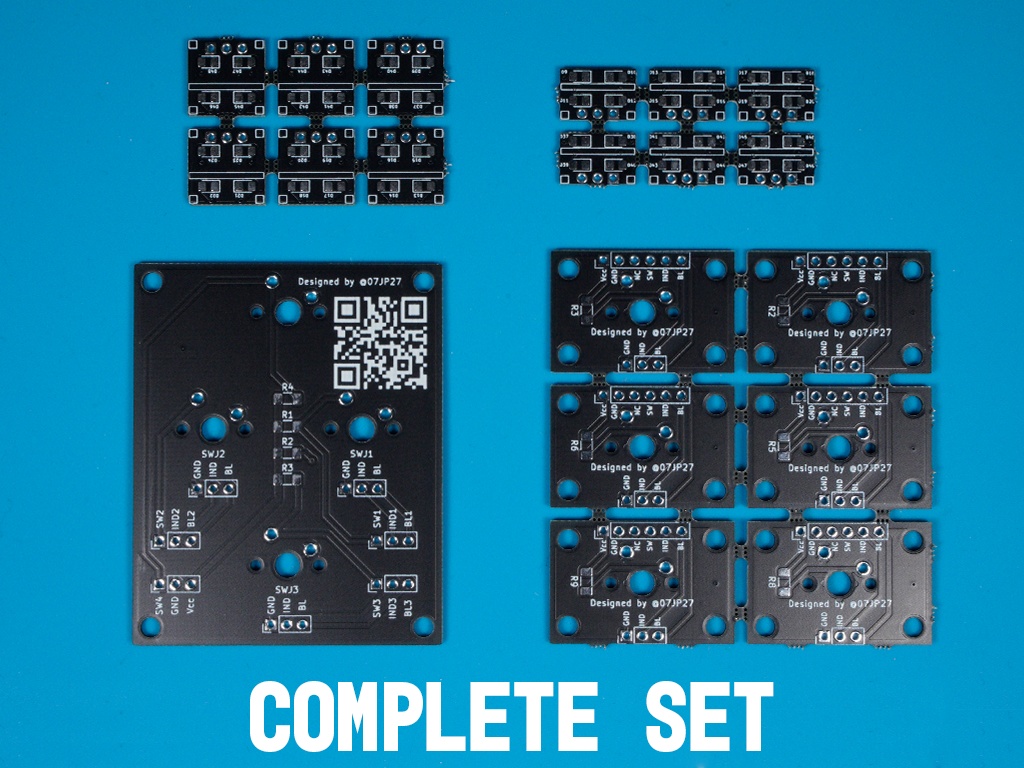 FCU Button PCB for A320 - Flight simulator controller kit