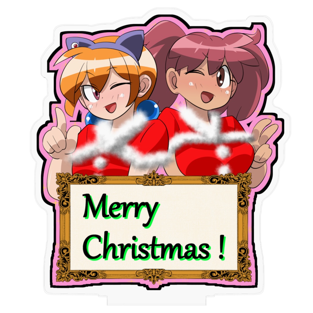 アリサ&夏美 クリスマス アクリルフィギュア