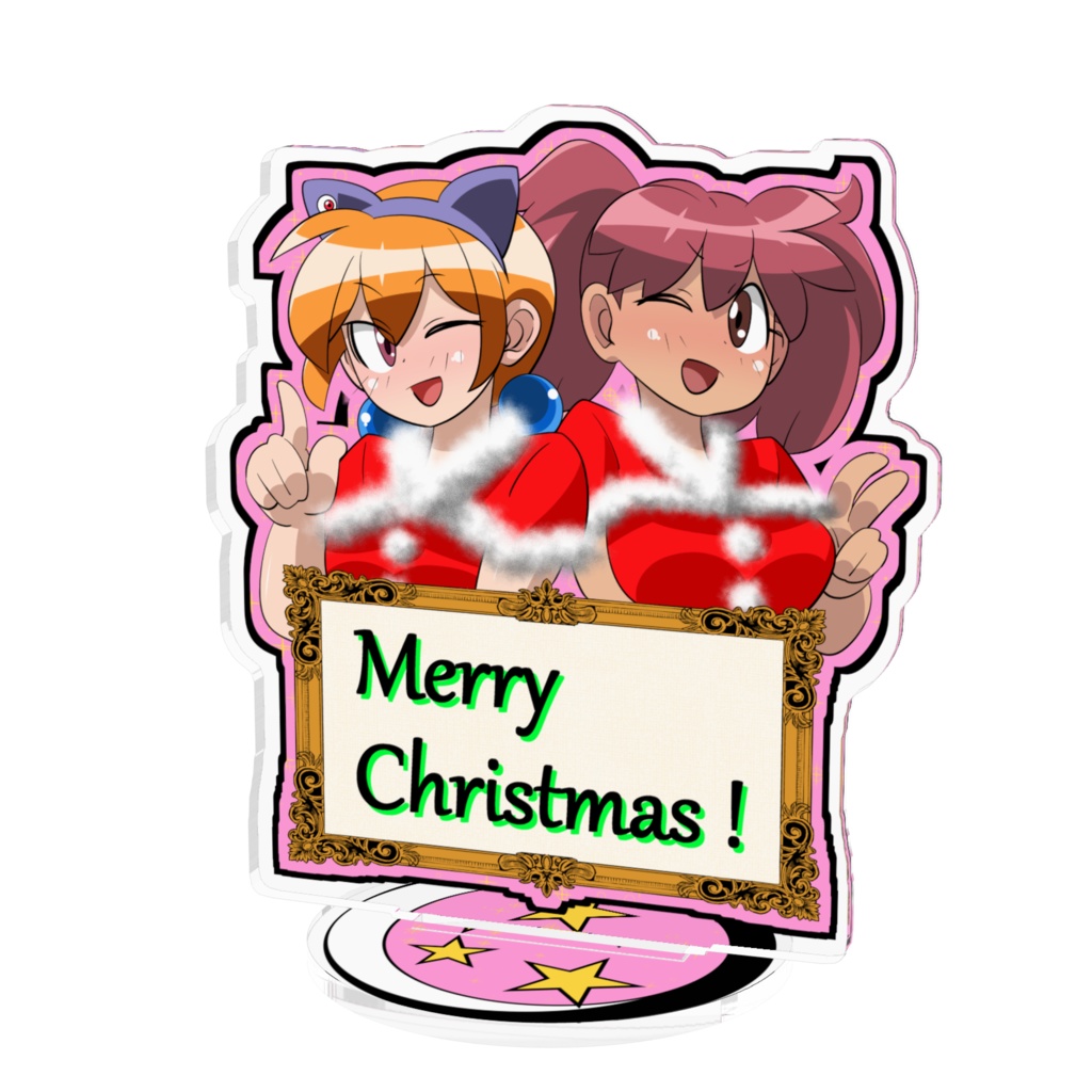 アリサ&夏美 クリスマス アクリルフィギュア