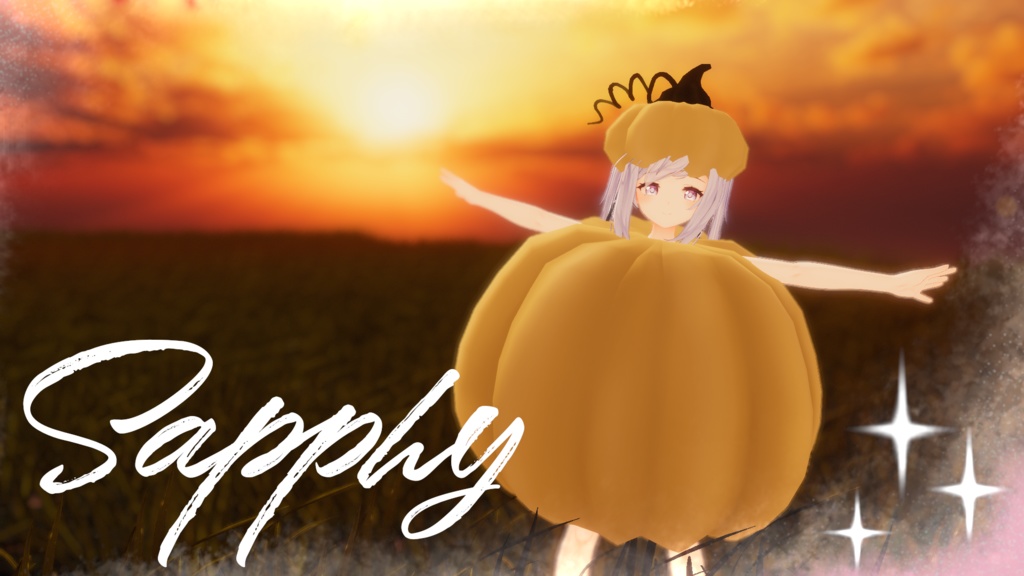 Pumpkin Costume! カボチャの衣装!