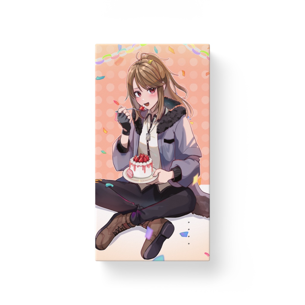 モバイルバッテリー　リトさん誕生日