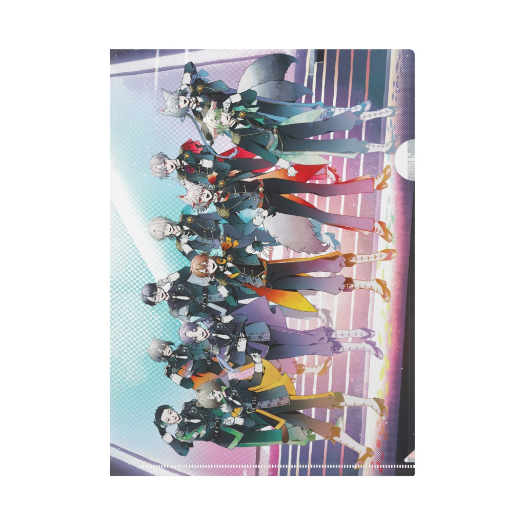 コラボ歌ってみた記念 クリアファイル 全員集合