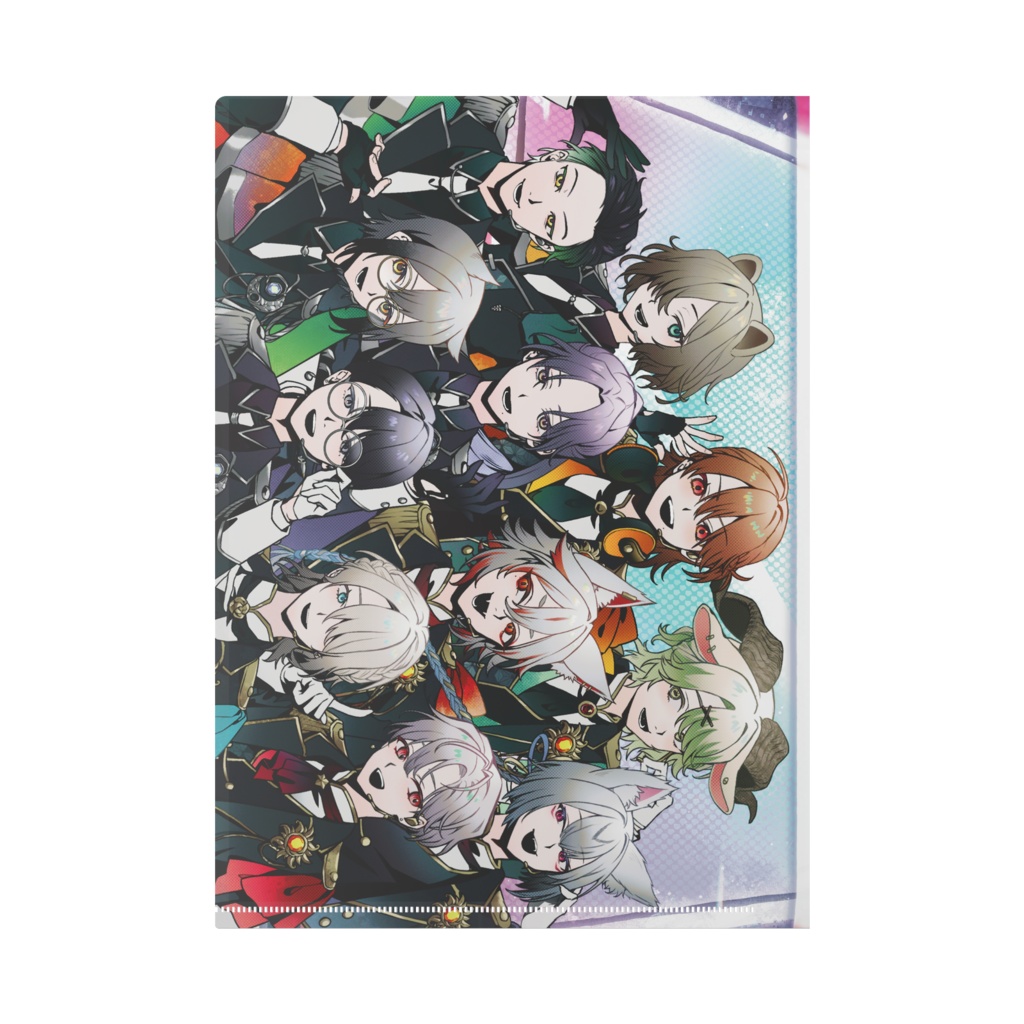 コラボ歌ってみた記念 クリアファイル 全員集合