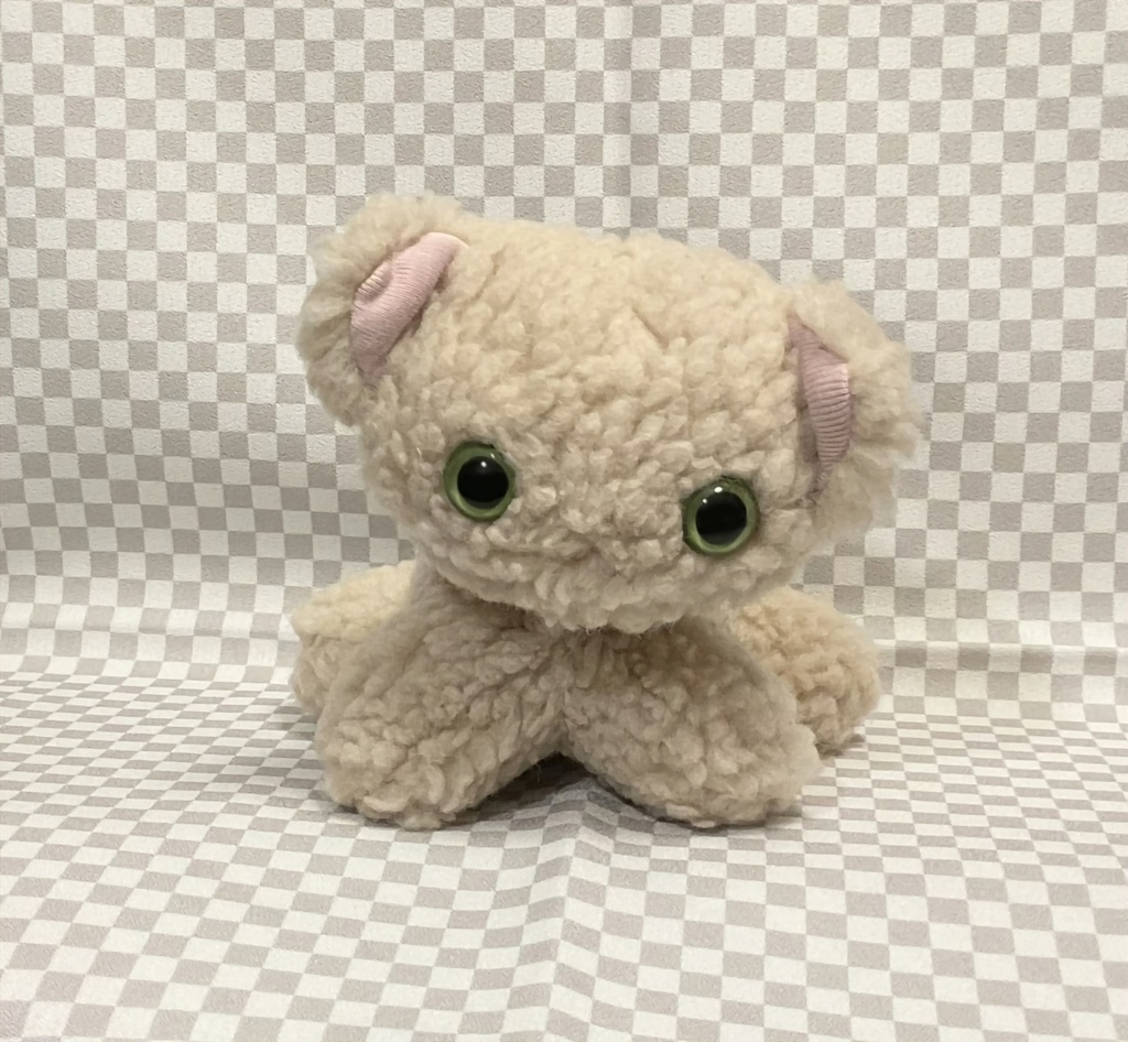 ねこぬいぐるみ（茶）