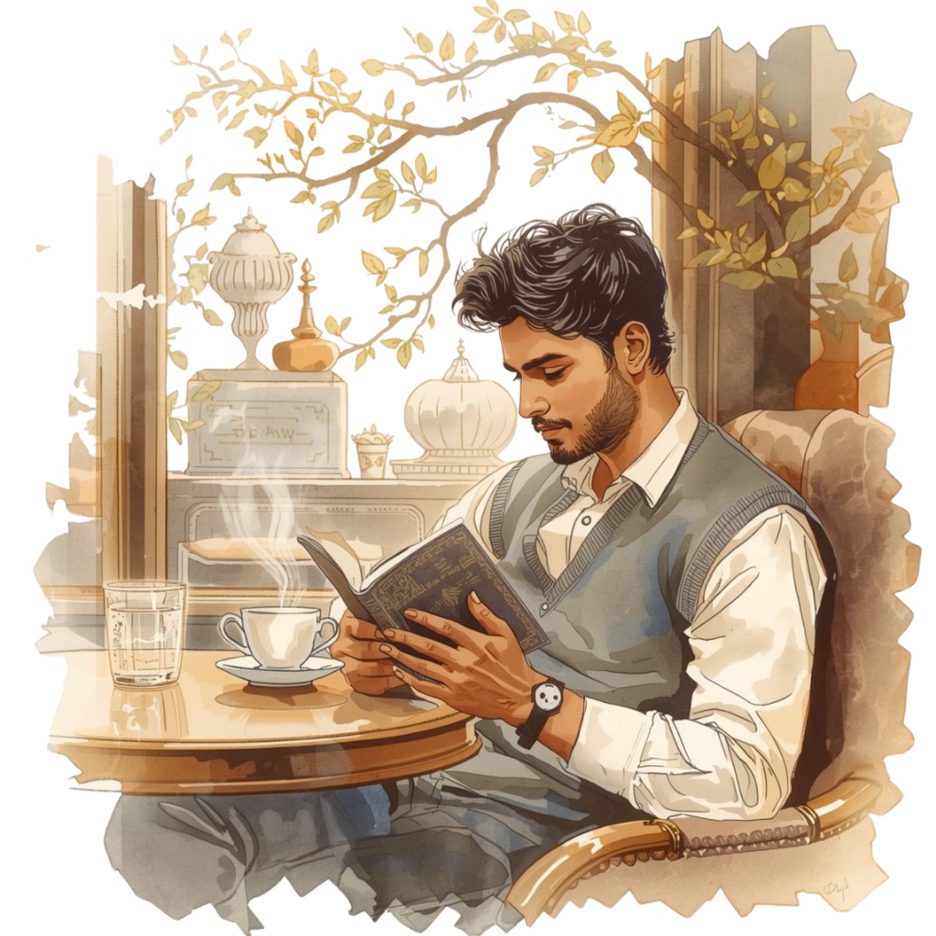 【カフェシリーズ】水彩アンティーク風 クリップアート10点セット|PNG背景透過