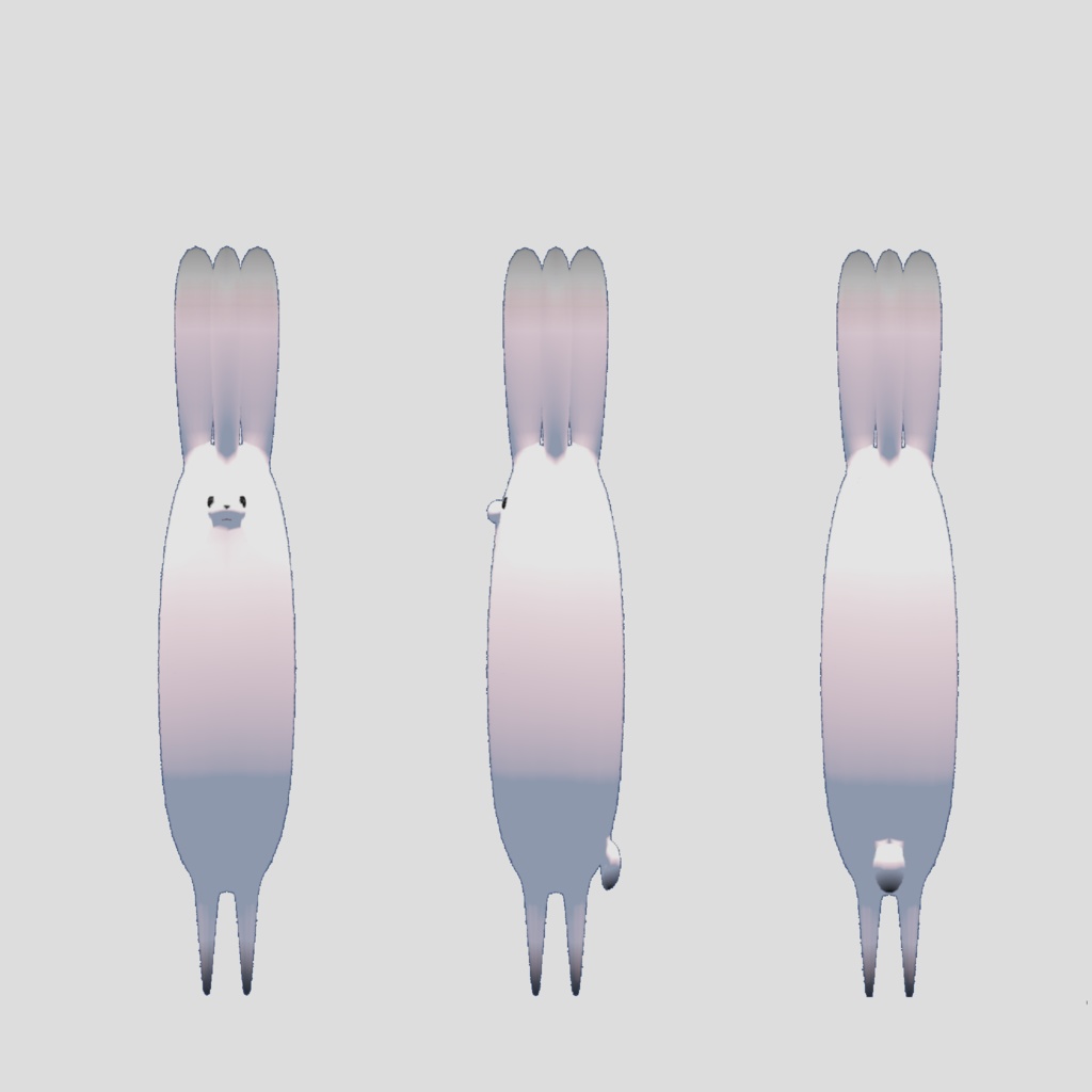 【無料】4つみみうさぎ