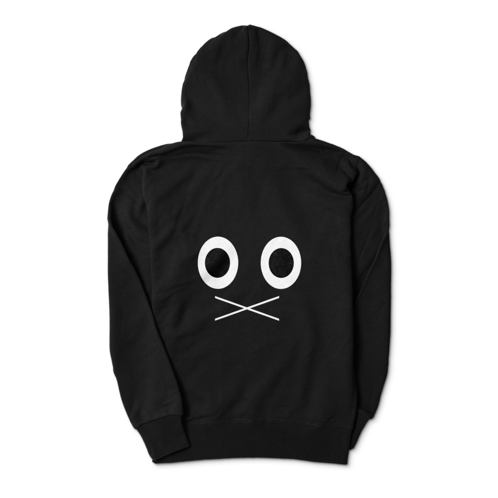 黒ウサデザイナーズ ジップパーカー