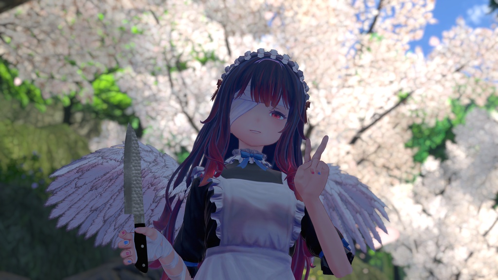 オリジナル3Dモデル「ホプニ」