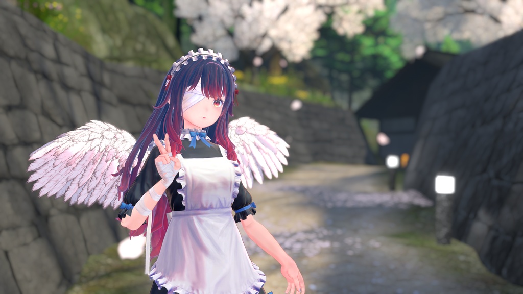 オリジナル3Dモデル「ホプニ」