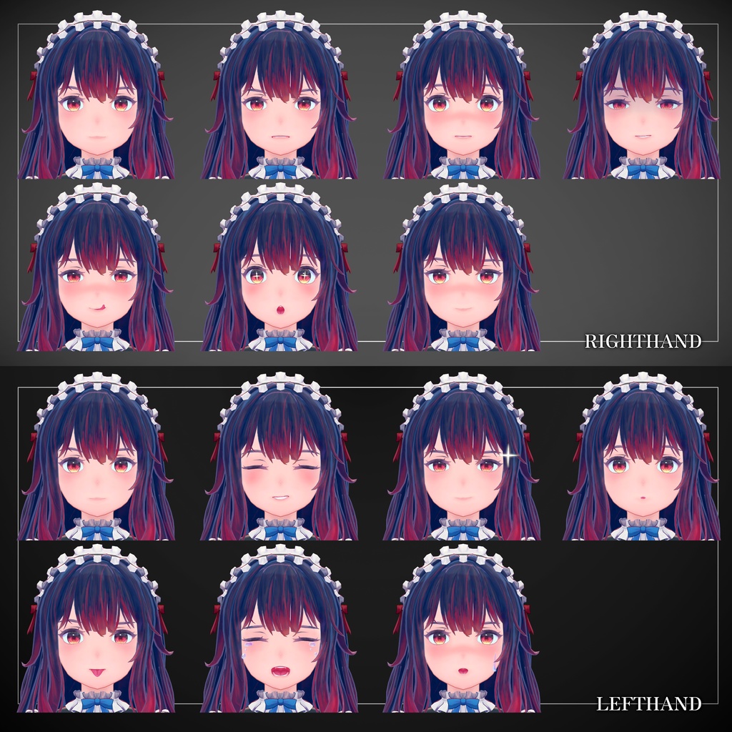 オリジナル3Dモデル「ホプニ」