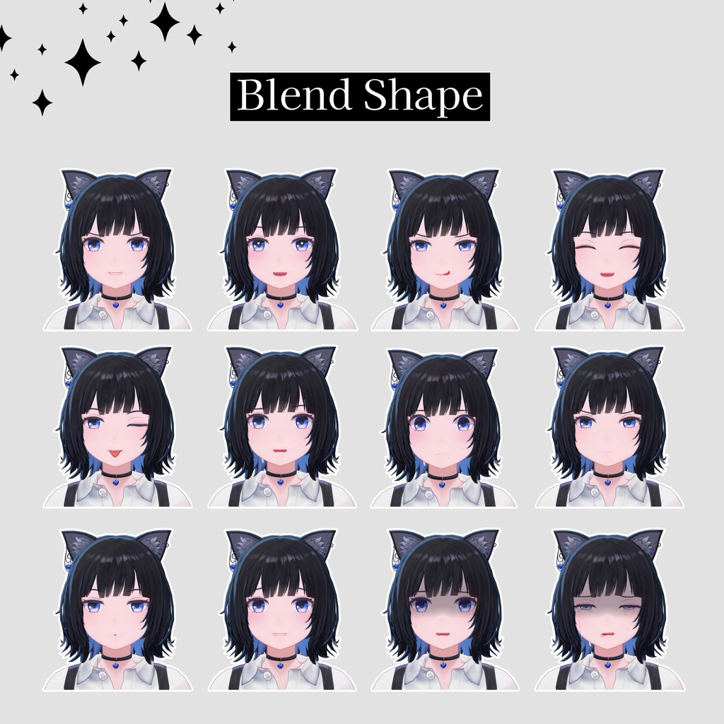 オリジナル3Dモデル「コトカ」