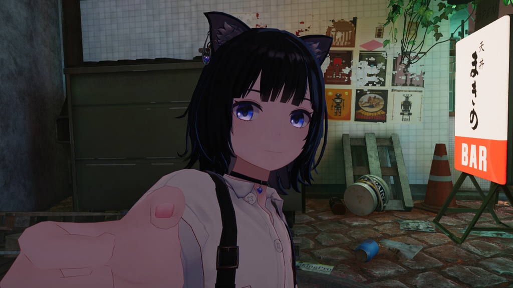 オリジナル3Dモデル「コトカ」