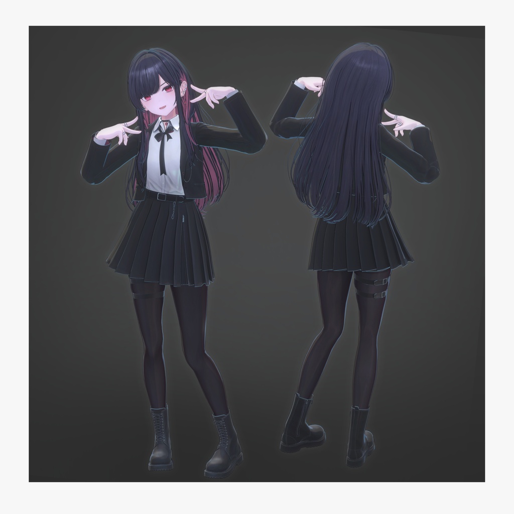「ノチェカーNocheka」オリジナル3Dモデル