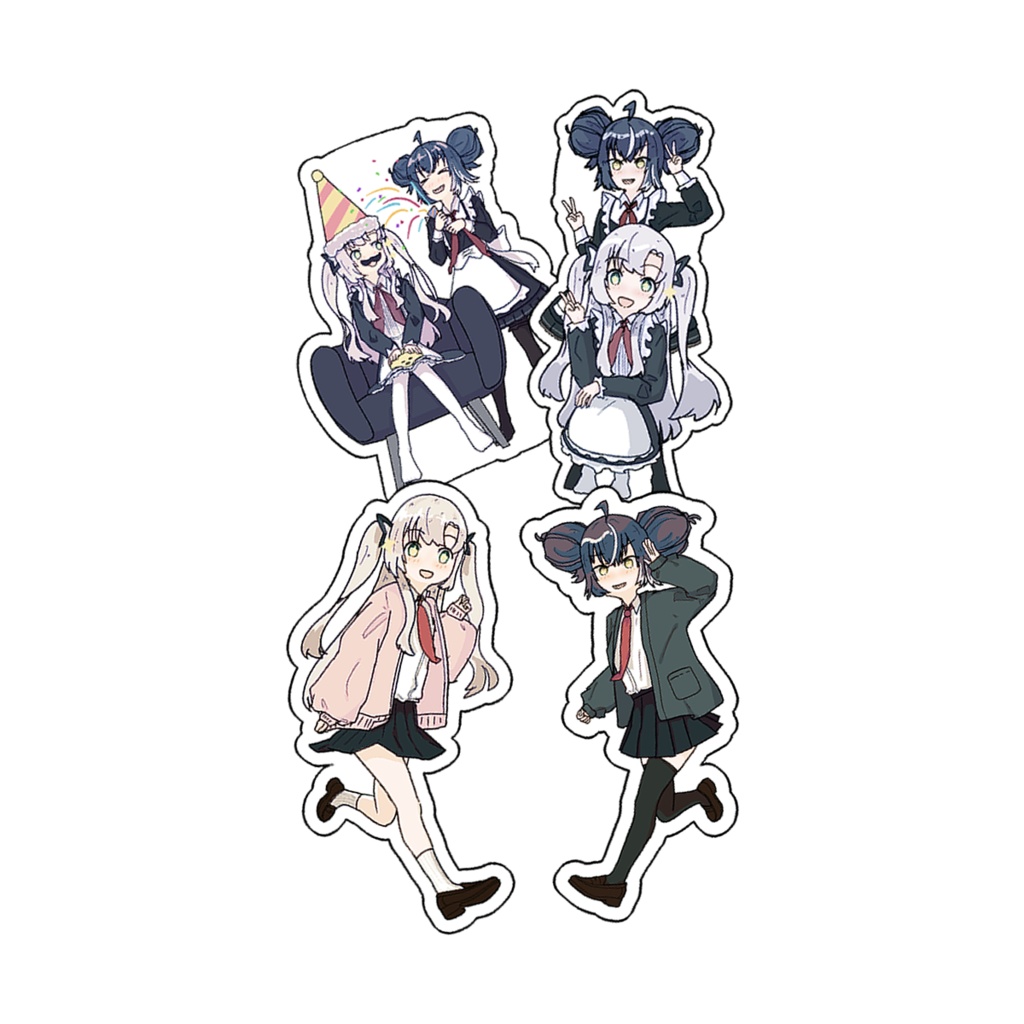 オグネヴォイ×スヴィレピイ ステッカー4枚セット