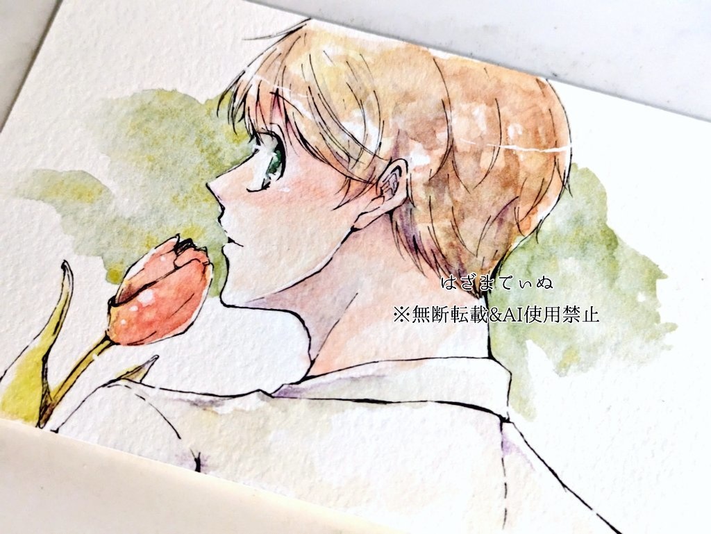 【匿名配送】ポスカサイズ原画&ドローイング