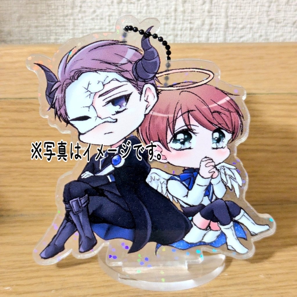 【匿名配送】天使と悪魔の潤潮アクスタ