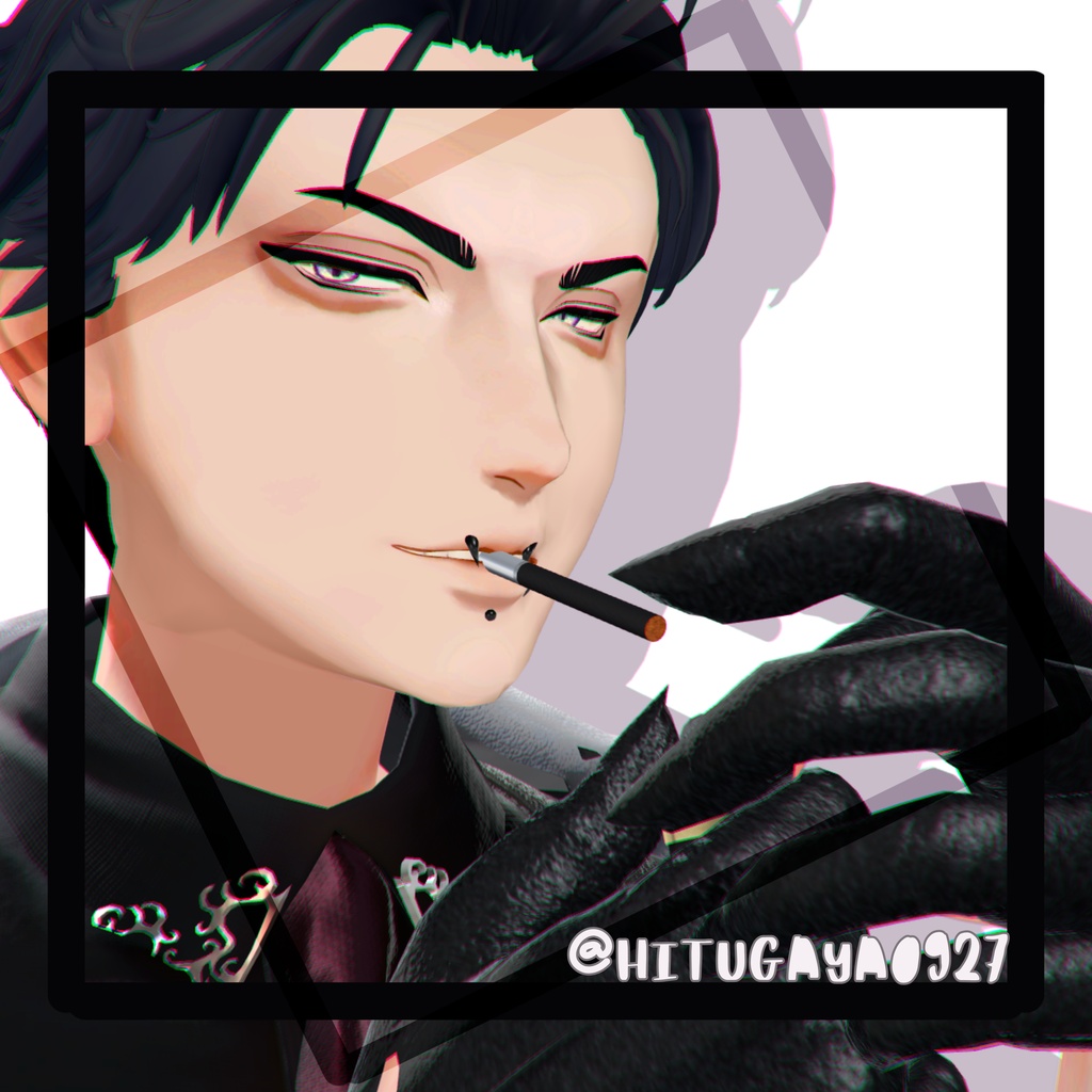 【VRC想定】Angel Bites pierce【 LipSync対応】