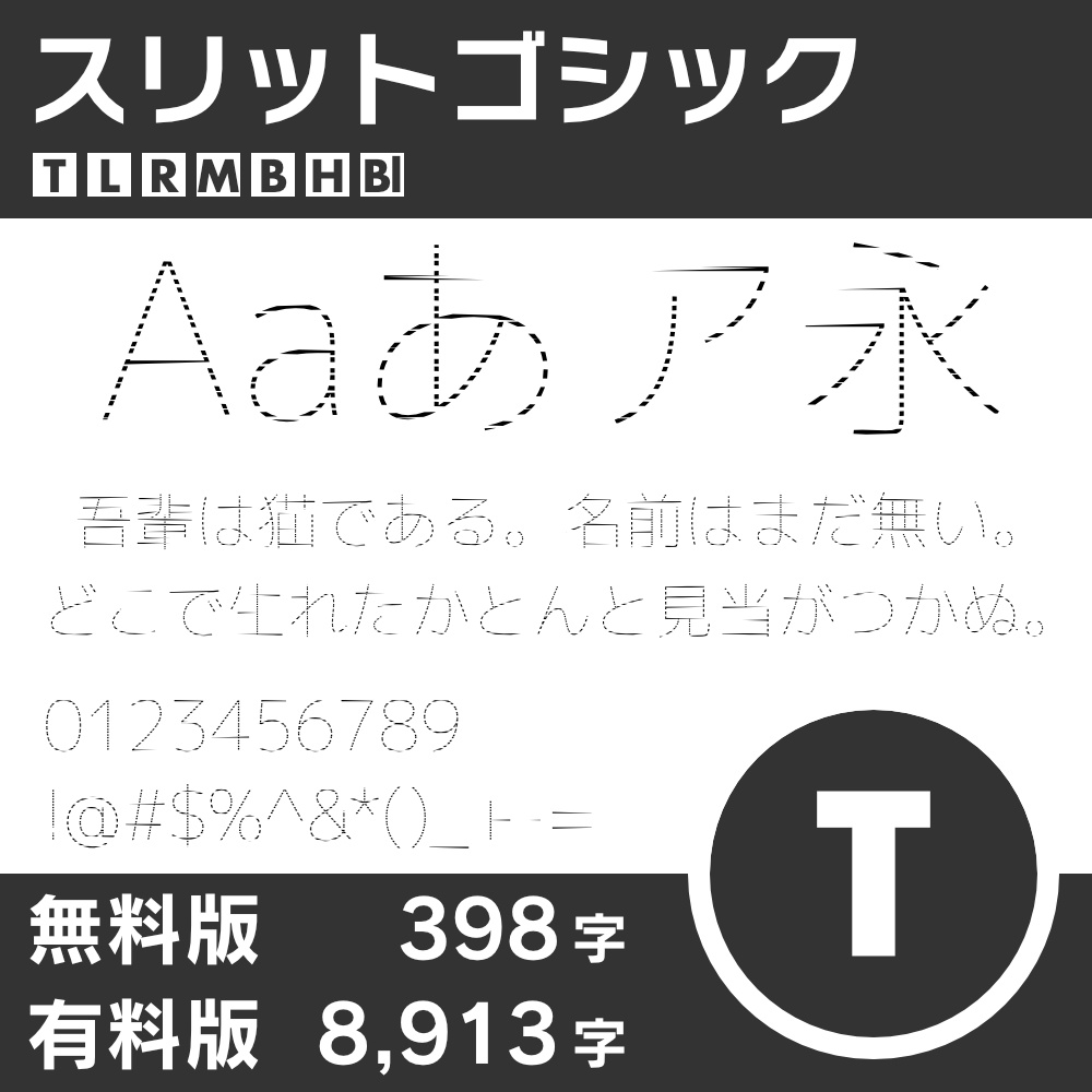 スリットゴシック