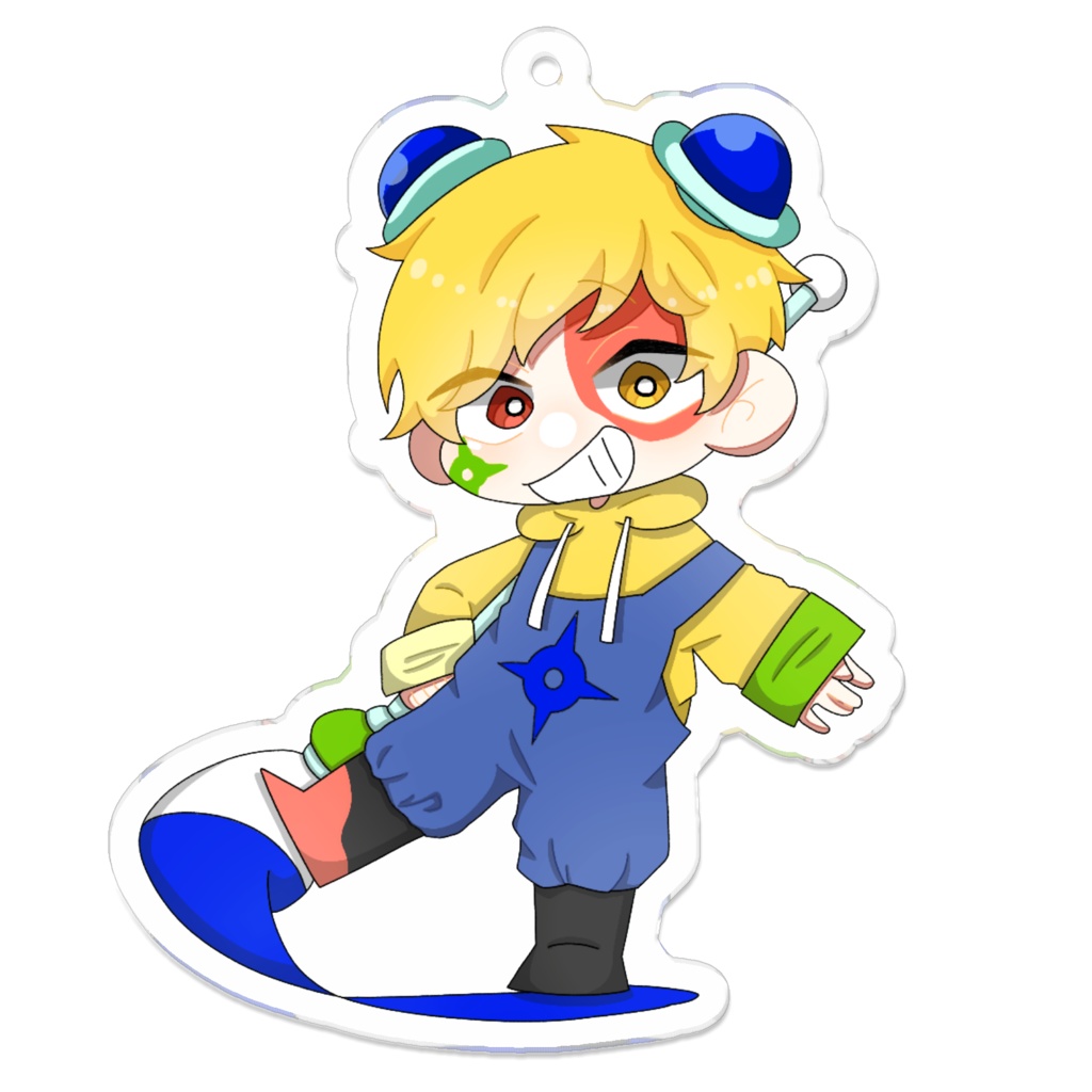 プタタ擬人化アクキー