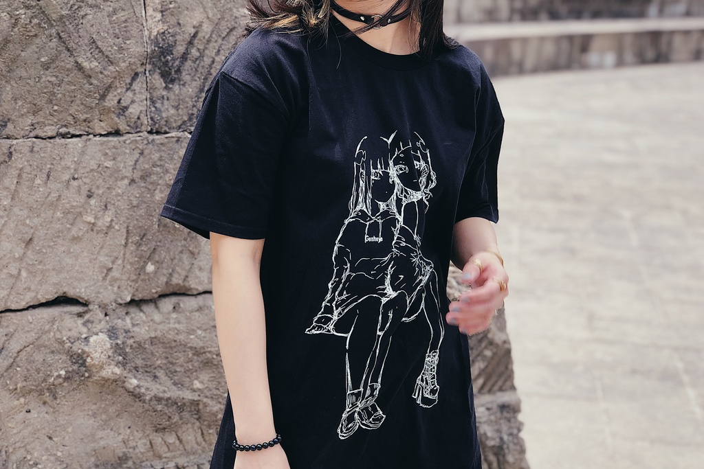 【受注生産品(月末締切・翌月末頃発送)】Gemineye オリジナルTシャツ