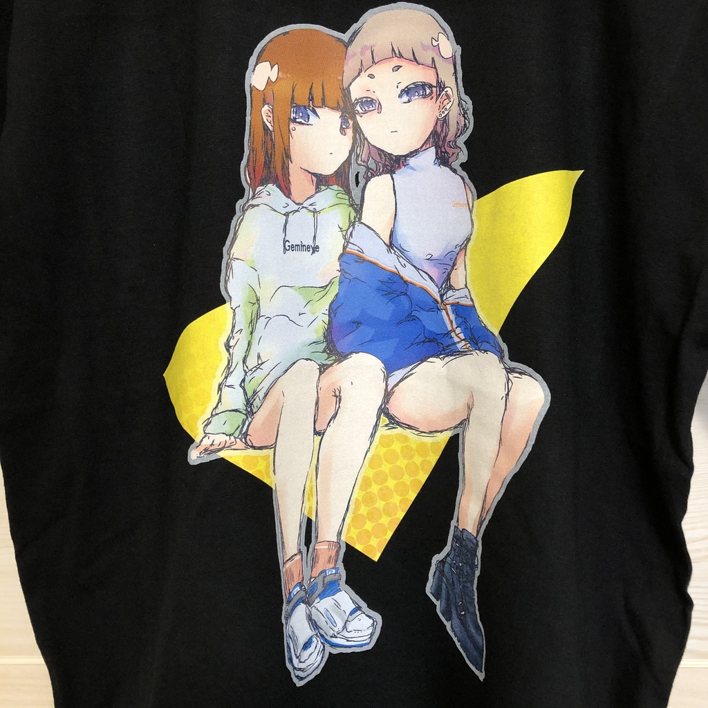 【受注生産受付中(月末締切&翌月末頃発送)】《フルカラー》Gemineye オリジナルTシャツ