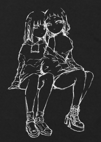 【受注生産受付中(月末締切&翌月末頃発送)】Gemineye オリジナルキャラクター 口折れショルダーバッグ