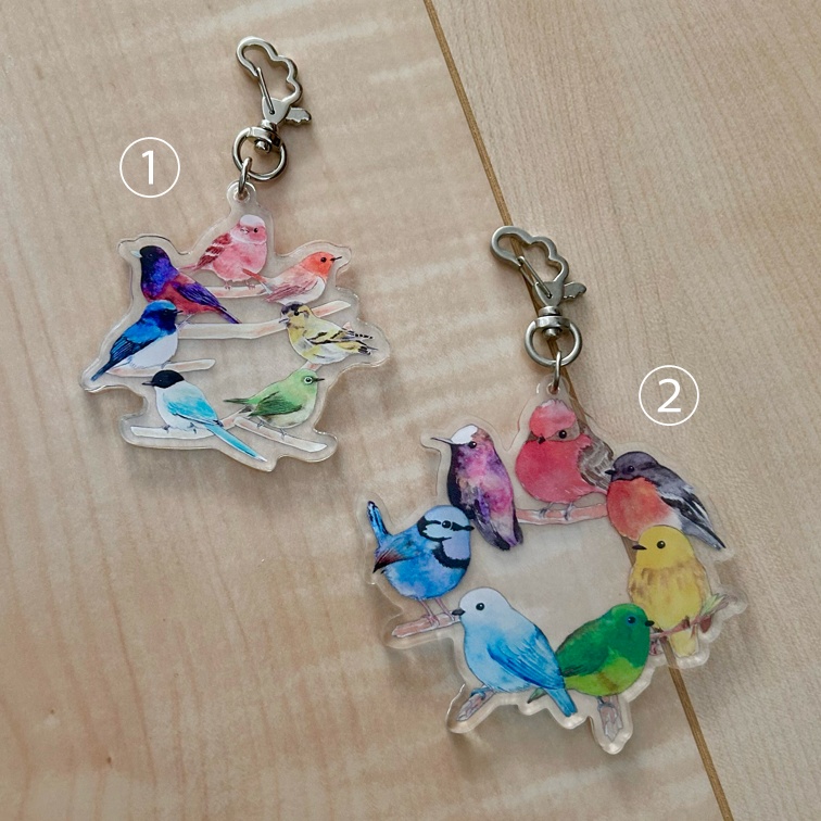 【アクリルキーホルダー】色相環
