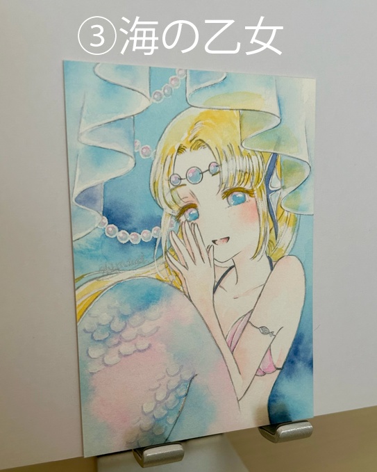 【フレームレス原画】理想の乙女たち