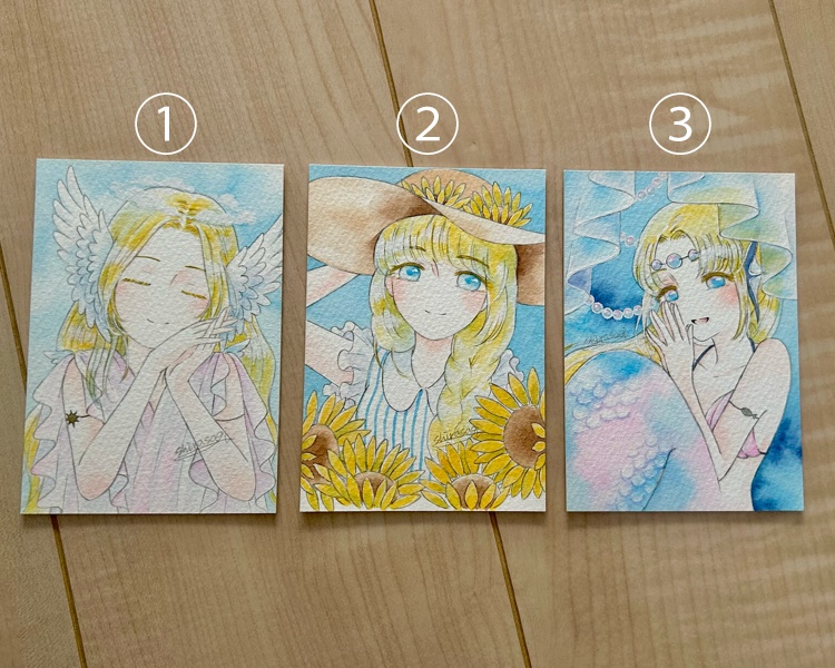 【フレームレス原画】理想の乙女たち