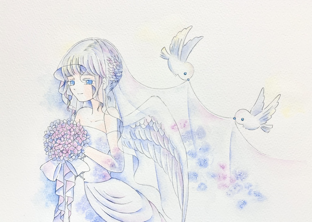 【額装原画】luce