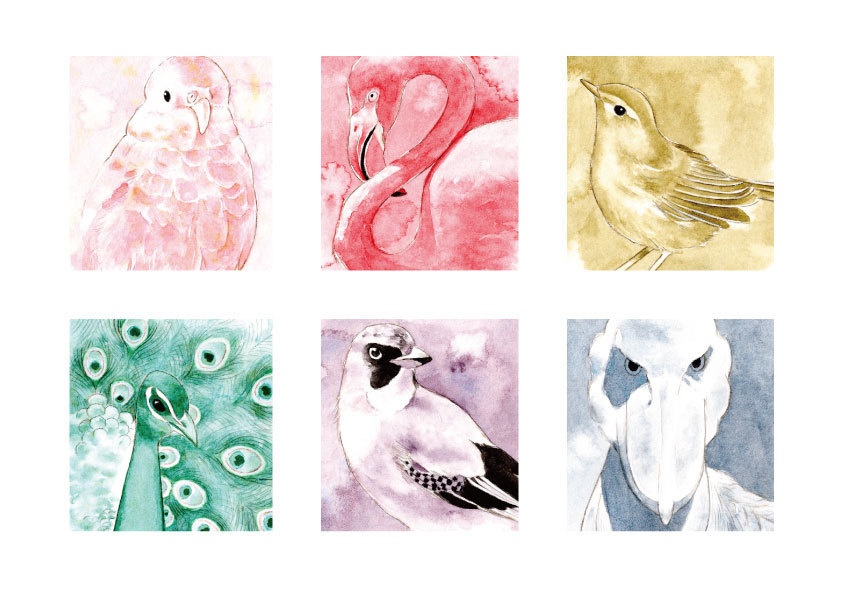 【額装原画】color palette