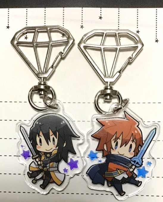 ダイヤナスカンアクリルチャーム