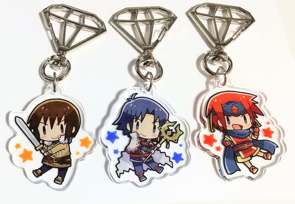 ダイヤナスカンアクリルチャーム