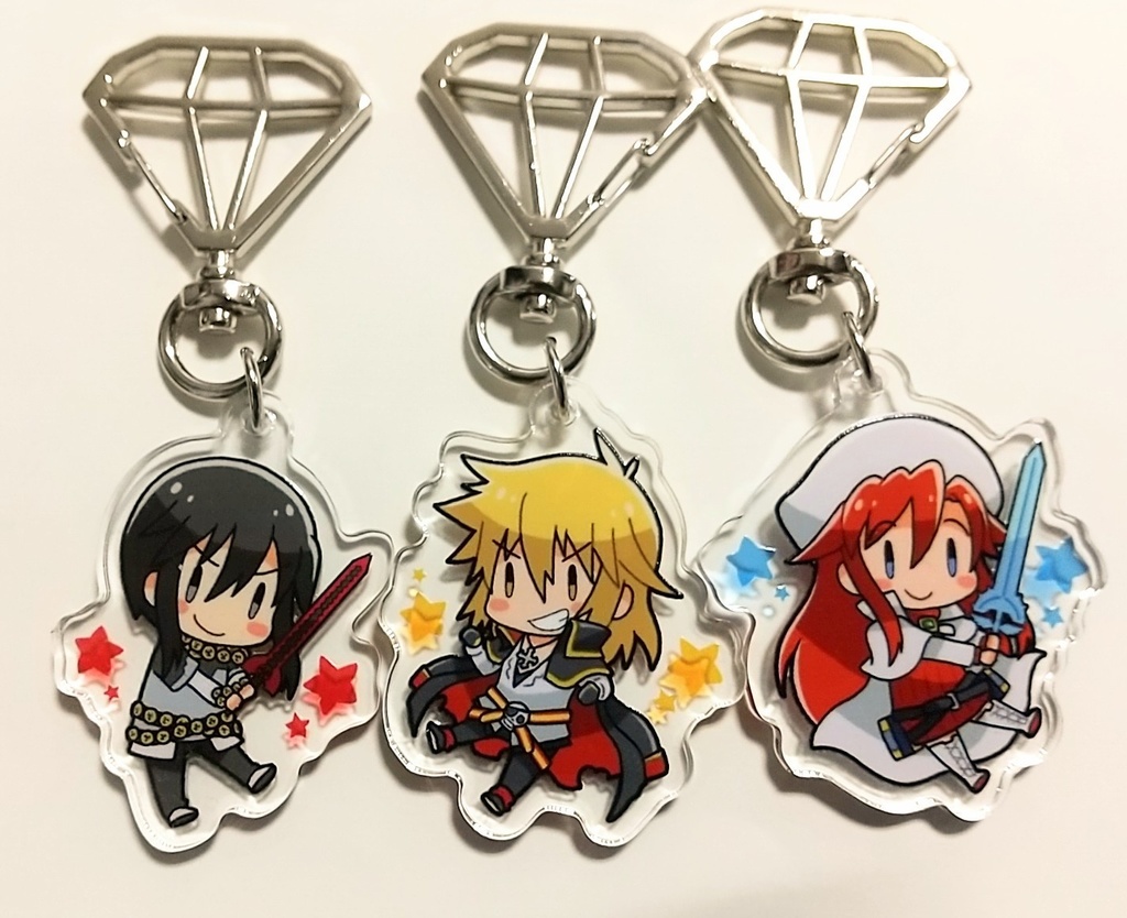 ダイヤナスカンアクリルチャーム